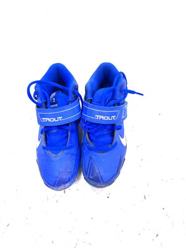 Used Nike .TROUT BB/SB Cleats Royal Blue Junior 03 11860-S000316596