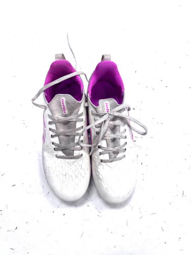 Used Lotto Soccer Cleats White Junior 02.5 11860-S000316621