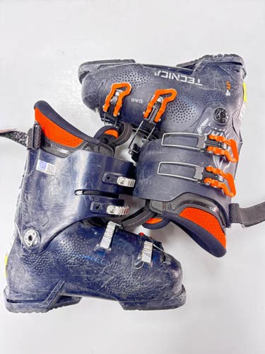 Used Tecnica JT 4 Boys DH Ski Boot Black 255 MP - M07.5 - W08.5 11860-S000306707