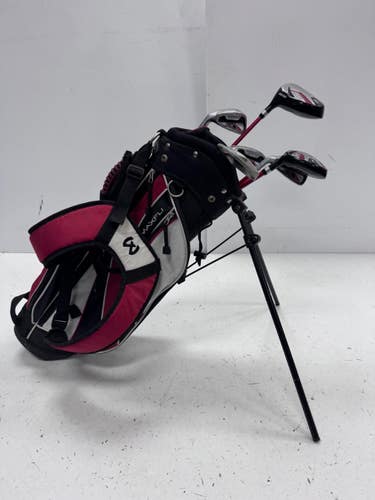 Used Maxfli REV 2 Jr Package Set LH Black 7 Piece 11860-S000315945