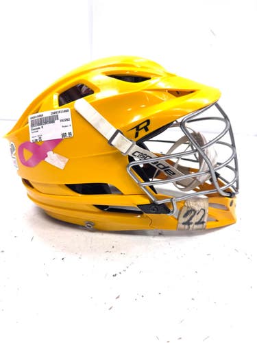 Used Cascade R Lacrosse Helmet Gold One Size 11860-S000316069