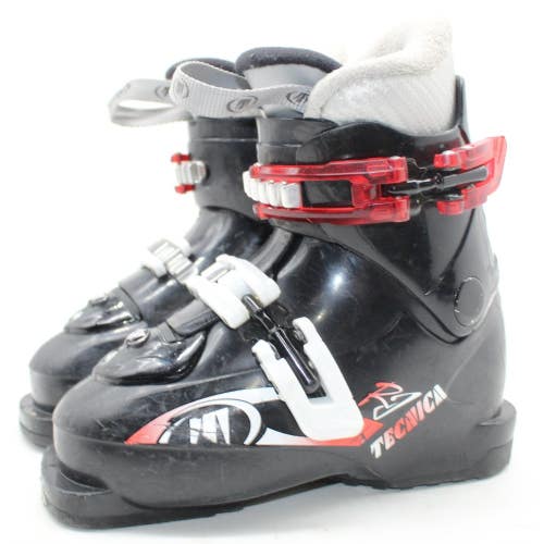 Tecnica RJ Kids Ski Boots - Size 11 / Mondo 17 Used
