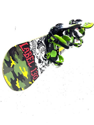 Used Rome LABEL 130CM SEEK DESTROY BINDS Boys Board/Binding None 130 cm 11860-S000316827