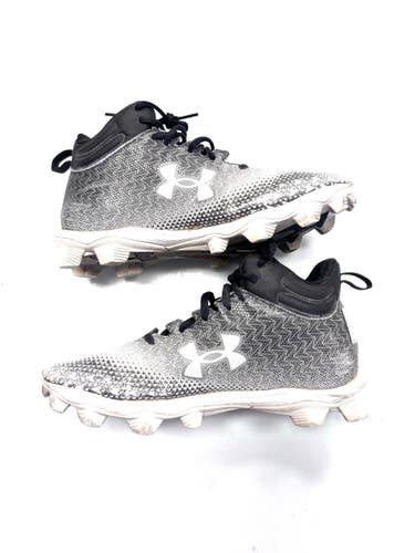 Used Under Armour Adult FB Cleats Black Senior 8.5 11860-C000316895