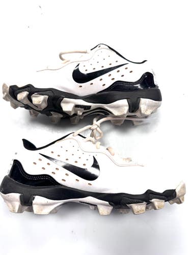 Used Nike DIAMOND BB/SB Cleats White Junior 03.5 11860-C000316904
