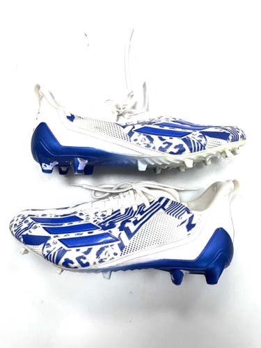 Used Adidas Adult FB Cleats White Senior 13 11860-C000316905