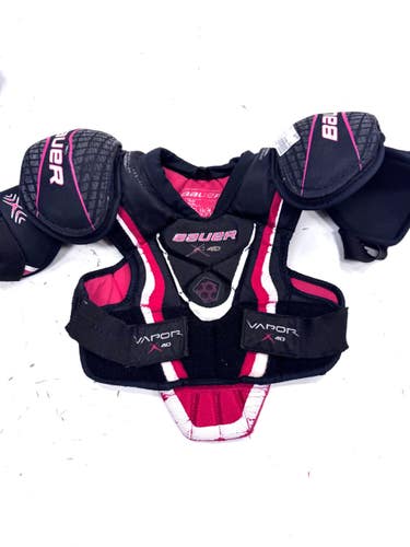 Used Bauer VAPOR X40 Junior Shoulder Pads MD 11860-S000316214