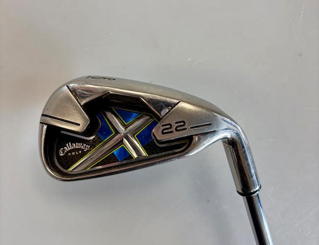 Used Callaway X22 Mens Individual Iron RH 6 Iron 11860-S000316301