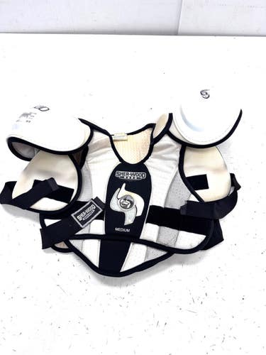 Used Sher-wood 9950 MED Senior Shoulder Pads MD 11860-S000316367