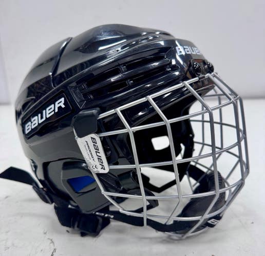 Used Bauer PRODIGY 2029 CERT Helmet Cage Combo Black One Size 11860-S000314385