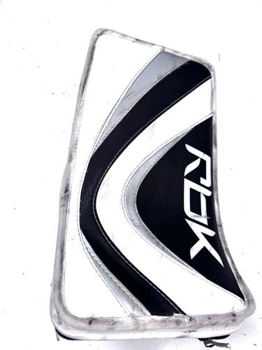 Used Reebok 8K SENIOR Senior Goalie Blocker White 11860-S000316748