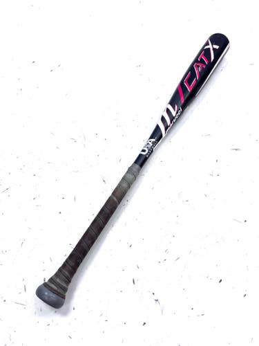 Used Marucci CAT X BB/SB USA 2 5/8 Bat 29" 11860-S000313862