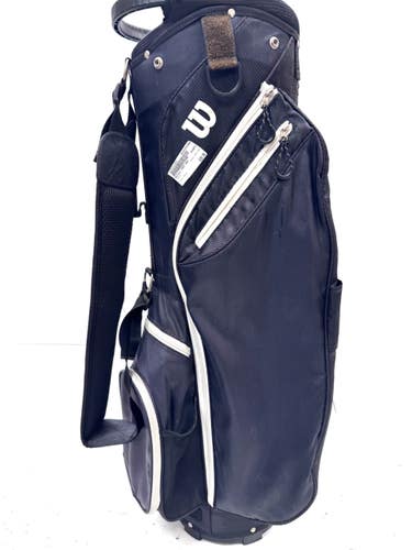 Used Wilson CART BAG Mens Cart Bag Black 11860-S000317507