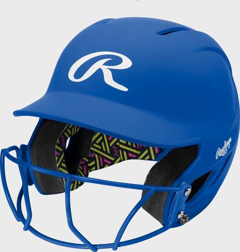 New COOLFLOW HIGHLIGHTER YTH FACE GUARD ROYAL M/L 11860-RAWR00721858