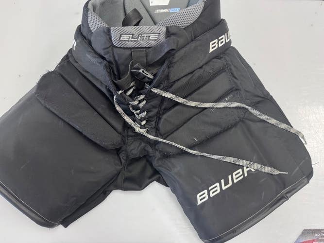 Used Bauer ELITE Inter Goalie Pant Black MD 11860-S000317388