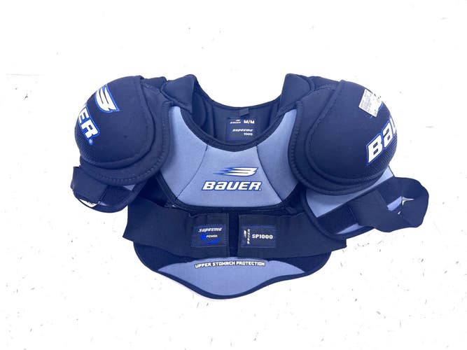 Used Bauer SP1000 Senior Shoulder Pads MD 11860-S000317447