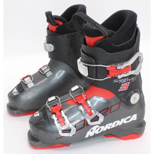 Nordica Speed Machine 3 Kids Ski Boots - Size 3.5 / Mondo 21.5 Used