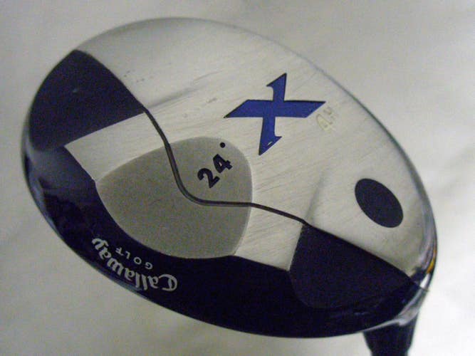 Callaway X 4 Hybrid 24* (Graphite, REGULAR) VFT Rescue Golf Club