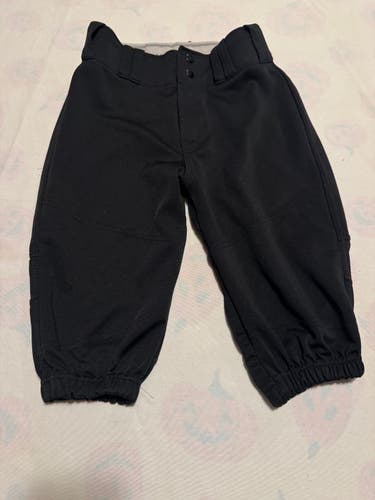 Black Unisex Medium Alleson Game Pants (Used)