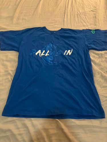 Dallas Mavericks NBA All In Short Sleeve Shirt, Size Adult XL New Without Tags