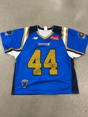 *SINGED* Brett Schmidt Charlotte Hounds Lacrosse Jersey