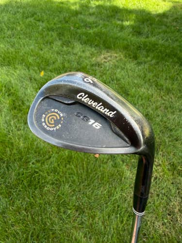 Cleveland CG16 Black Zip Groove Sand Wedge 56 / 14 Wedge Flex 35.5" NICE