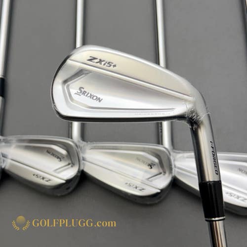 New- 2027 Srixon ZXi5+ Iron Set 4-PW / Dynamic Gold Mid Steel, Stiff (30)