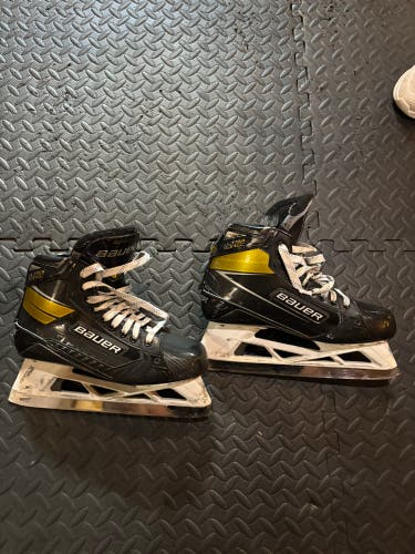 Bauer Ultrasonic Hockey Goalie Skates Regular Width 9 (Used)