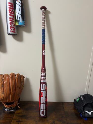 2025 Easton Speed Alloy USABat Certified Bat (-10) 22 oz 32" (Used)