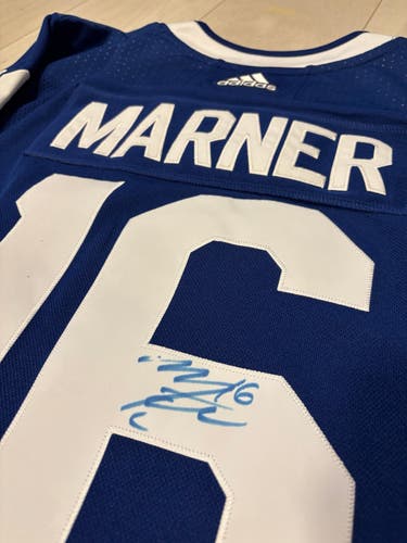 Signed Authentic Adidas Mitch Marner jersey - New With Tag Size 50