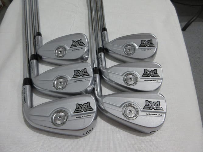 PXG 0311P Gen7 Chrome Iron Set - 6-PW, GW - Regular Flex Steel +1" Long - MINT