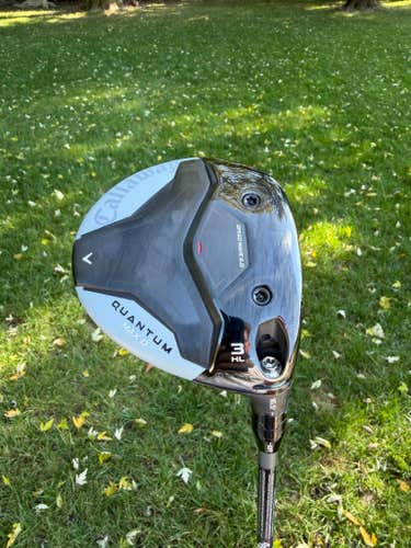 Callaway Quantum Max D 3HL-Wood 16.5 Denali Silver Regular Flex 43" +HC NICE