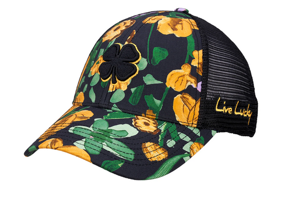 NEW Black Clover Live Lucky Island Luck #27 Black Snapback Golf Hat/Cap