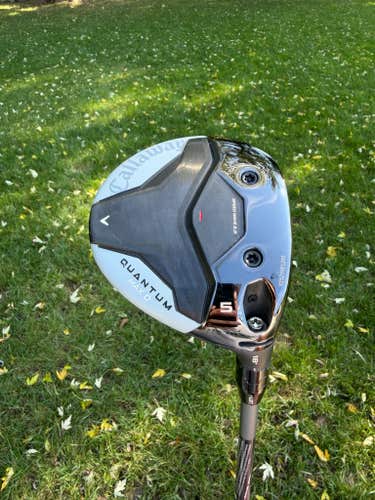 Callaway Quantum Max D 5-Wood 18 Denali Silver Regular Flex 42.5" +HC NICE