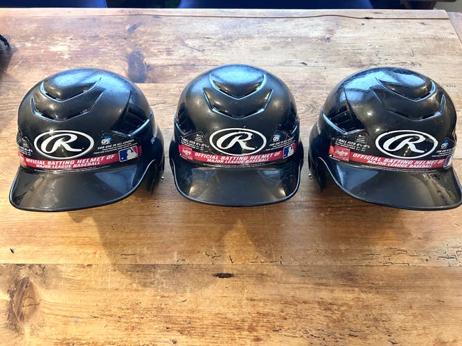 3 Rawlings T Ball Batting Helmet (Used)