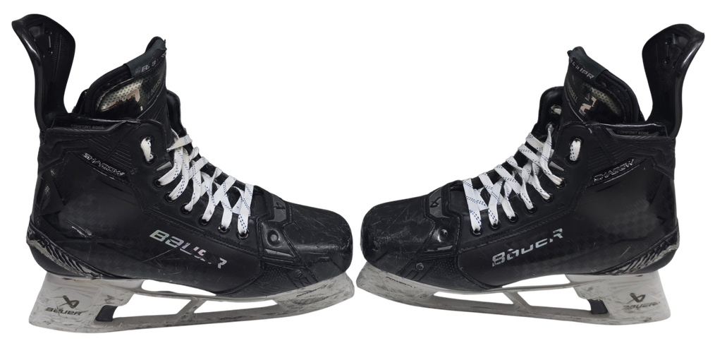 Bauer Supreme Shadow Pro Stock Skates 9.5 D Used NCAA (16242)