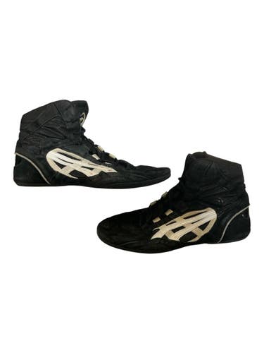 Used Asics Wrestling Shoes Black Senior 7.5 11873-S000240051