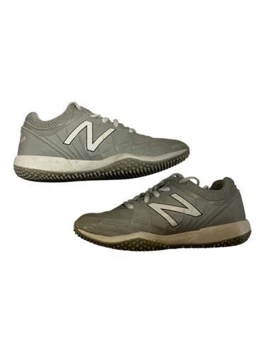 Used New Balance TURF SHOES BB/SB Cleats Grey Junior 01 11873-S000230276