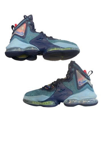 Used Nike LEBRON Basketball Shoes M Navy Blue Senior 7.5 11873-S000246061
