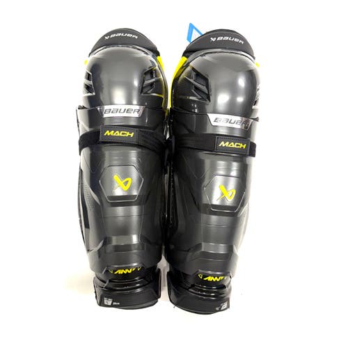 New - Bauer Supreme Mach Shin Pads 15" - RH2442