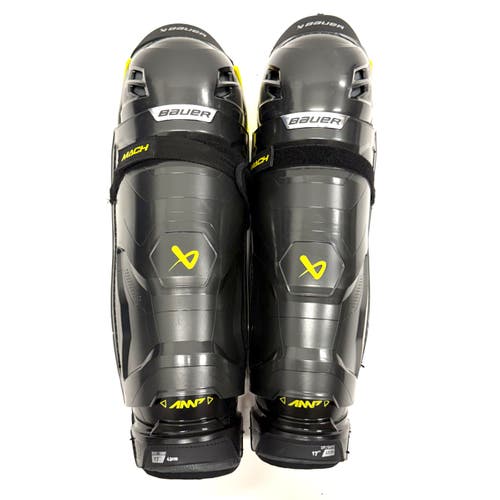 Used - Bauer Supreme Mach Shin Pads 17" - RH2451