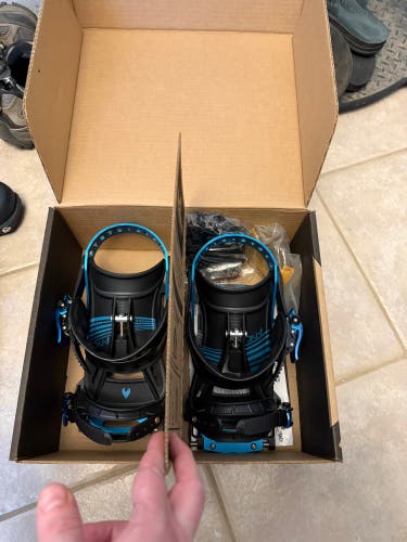 Unisex Medium Spark R&D Snowboard Bindings Freeride (New)