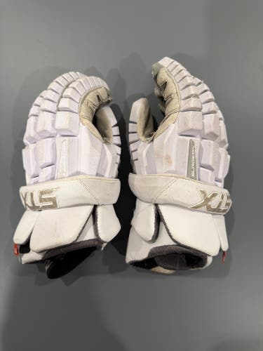 Used Player's STX 12" Surgeon RZR2 Lacrosse Gloves (Medium - 12”)