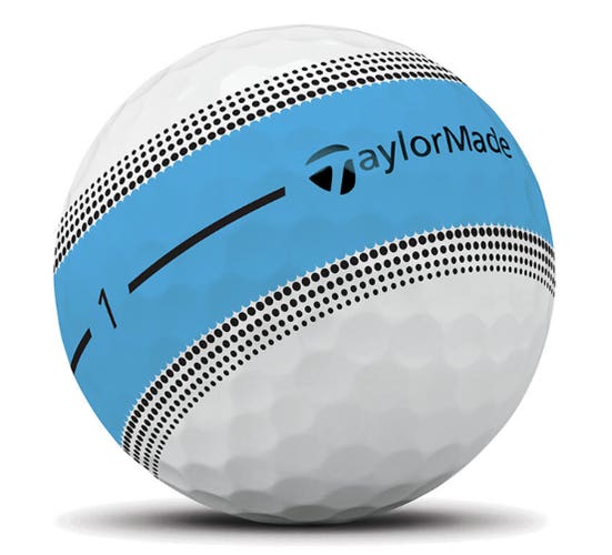 Taylor Made Tour Response Stripe Golf Balls (Blue, 3pk) 1 Sleeve 2026 NEW