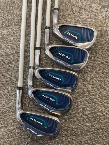 Used Top Flite STAINLESS STARTER IRON SET Womens Iron Set RH 6I-PW 11614-S000246254