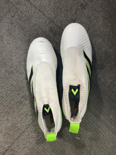 Used Adidas Soccer Cleats White Senior 9 11614-S000246213