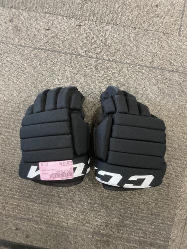 Used CCM LTP GLOVES Junior Gloves Black 10" 11614-S000246182