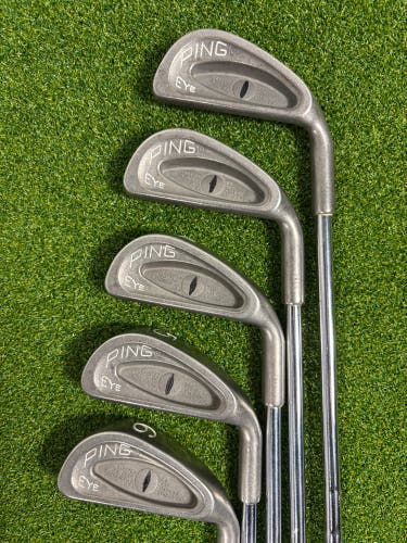 Men's 1982 Ping Eye 2 Right Handed Iron Set 6 Pieces 2-6