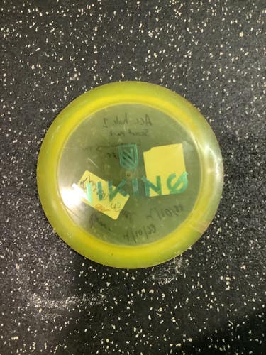 Used STORM THOR Disc Golf Driver Yellow 10743-S000497165