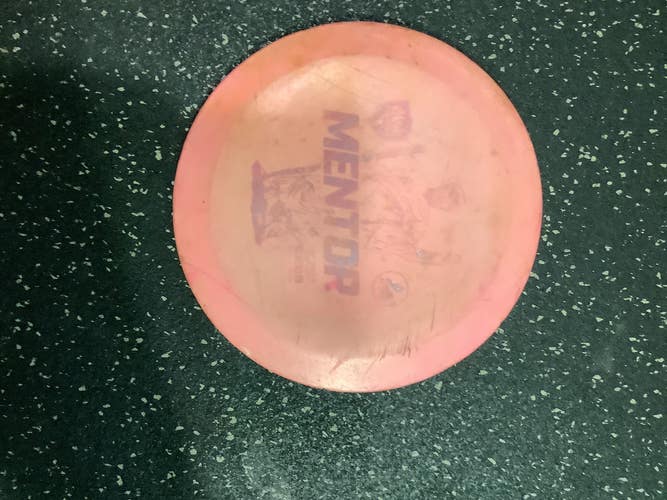 Used Discmania MENTOR Disc Golf Driver Pink 10743-S000497139